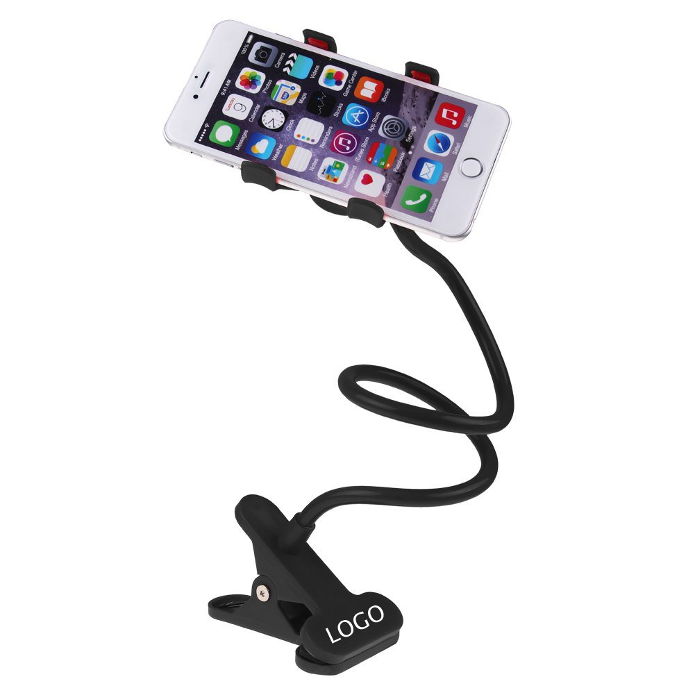 Custom Promotional Lazy Flexible Mobile Phone Stand Holder with Logo