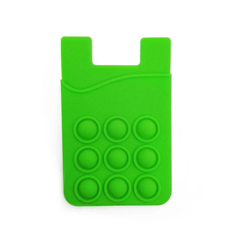 Pop Fidget Toy Phone Card Holder
