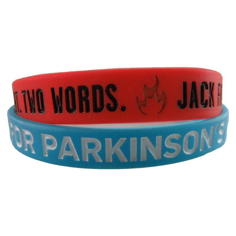 Imprinted Embossed Color Printed Wristbands