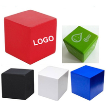 Print Cube Shape Stress Reliever Balls