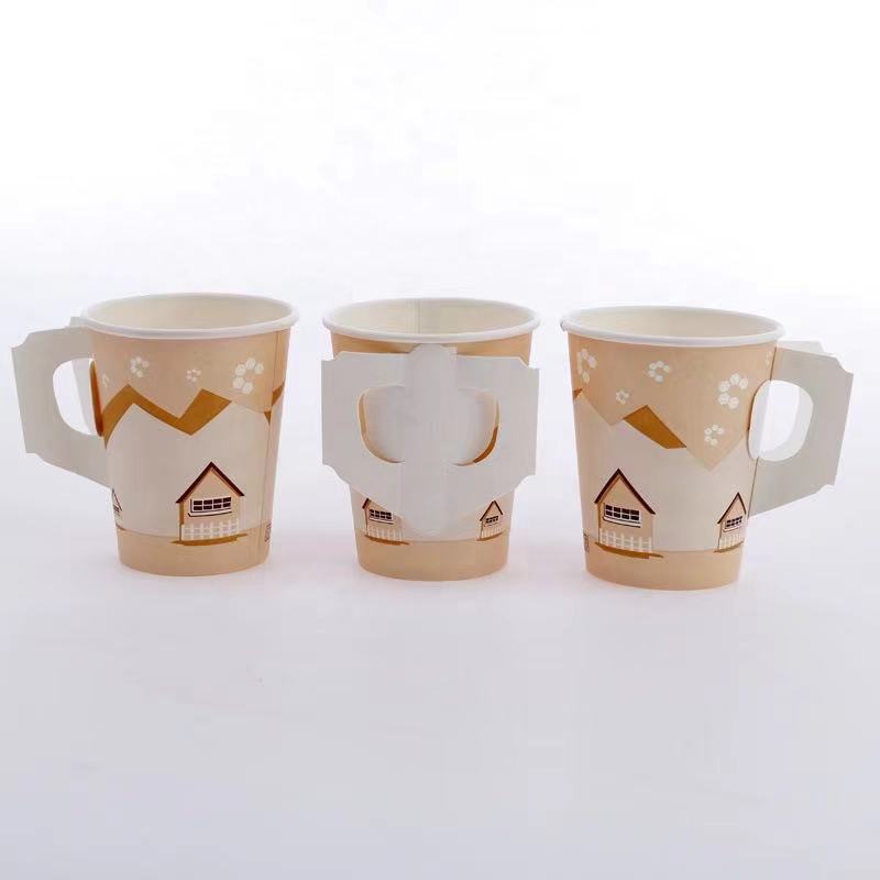 Custom Size Paper Cups With Handle