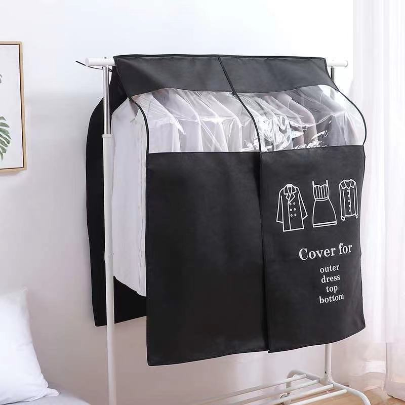 Hanging Closet Cover Shoulder Dust Cover Clothes Protector for Coats Suits Dresses