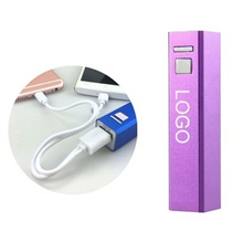Customized 2200mAh Power Bank With USB Cable