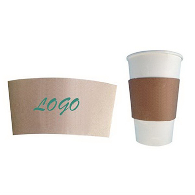 Custom Full Color Logo Coffee Cup Bottle Sleeve